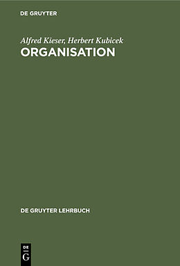 E-Book (pdf) Organisation von Alfred Kieser, Herbert Kubicek