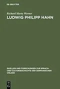 PDF Ludwig Philipp Hahn von Richard Maria Werner