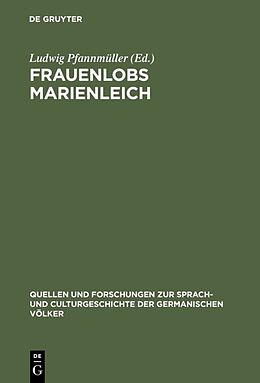 E-Book (pdf) Frauenlobs Marienleich von 