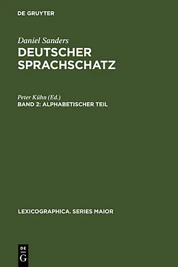 E-Book (pdf) Alphabetischer Teil von Daniel Sanders