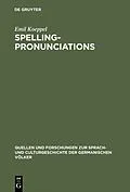 PDF Spelling-pronunciations von Emil Koeppel