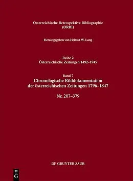 E-Book (pdf) Chronologische Bilddokumentation der österreichischen Zeitungen 17961847 von Helmut W. Lang