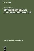 E-Book (pdf) Sprechbewegung und Sprachstruktur von Reinhold Solle