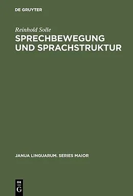 E-Book (pdf) Sprechbewegung und Sprachstruktur von Reinhold Solle