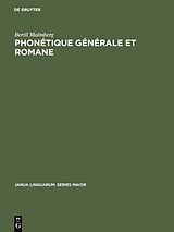 eBook (pdf) Phonétique générale et romane de Bertil Malmberg