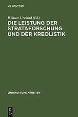 E-Book (pdf) Die Leistung der Strataforschung und der Kreolistik von 
