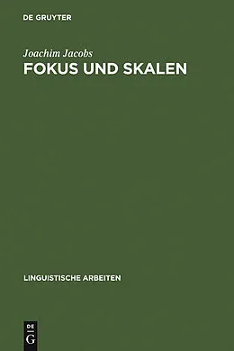 E-Book (pdf) Fokus und Skalen von Joachim Jacobs