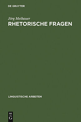 E-Book (pdf) Rhetorische Fragen von Jörg Meibauer