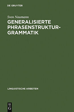 E-Book (pdf) Generalisierte Phrasenstrukturgrammatik von Sven Naumann