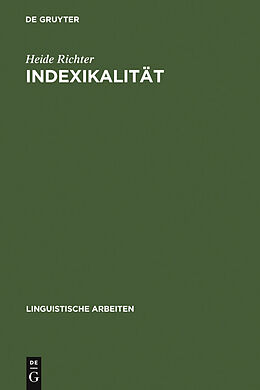 E-Book (pdf) Indexikalität von Heide Richter