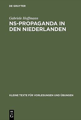 E-Book (pdf) NS-Propaganda in den Niederlanden von Gabriele Hoffmann
