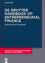 Couverture cartonnée De Gruyter Handbook of Entrepreneurial Finance de 