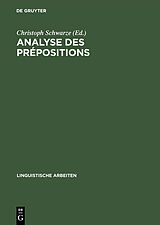 E-Book (pdf) Analyse des prépositions von 