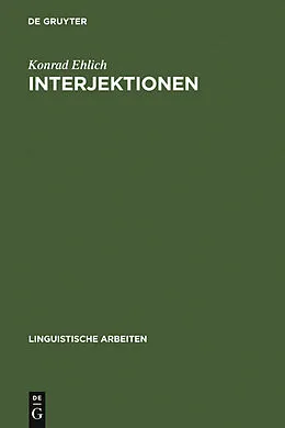 E-Book (pdf) Interjektionen von Konrad Ehlich