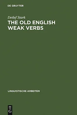 E-Book (pdf) The old English weak verbs von Detlef Stark