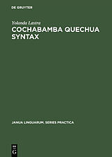 E-Book (pdf) Cochabamba Quechua Syntax von Yolanda Lastra