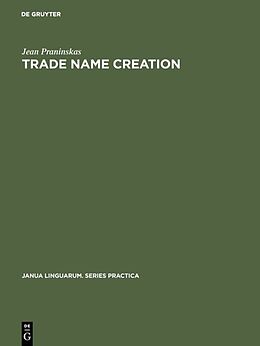eBook (pdf) Trade name creation de Jean Praninskas