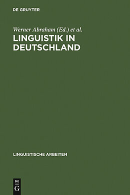 E-Book (pdf) Linguistik in Deutschland von 