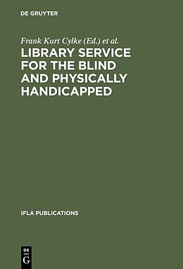 E-Book (pdf) Library service for the blind and physically handicapped von 