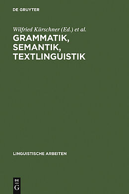 E-Book (pdf) Grammatik, Semantik, Textlinguistik von 