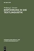 E-Book (pdf) Einführung in die Textlinguistik von Wolfgang U. Dressler