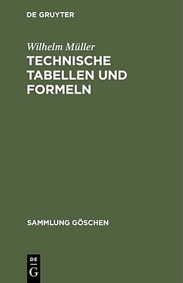 E-Book (pdf) Technische Tabellen und Formeln von Wilhelm Müller