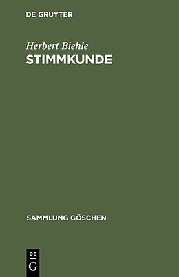 E-Book (pdf) Stimmkunde von Herbert Biehle
