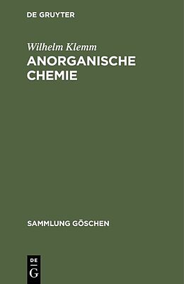 E-Book (pdf) Anorganische Chemie von Wilhelm Klemm