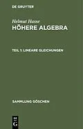 E-Book (pdf) Lineare Gleichungen von Helmut Hasse