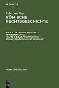 PDF Das Privatrecht II: Schuldverhältnisse und Erbschaft von Robert Von Mayr