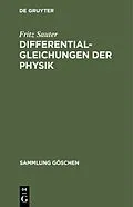 E-Book (pdf) Differentialgleichungen der Physik von Fritz Sauter