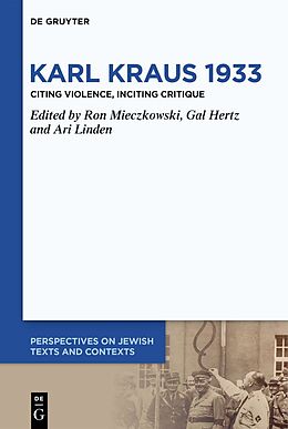 eBook (epub) Karl Kraus 1933 de 