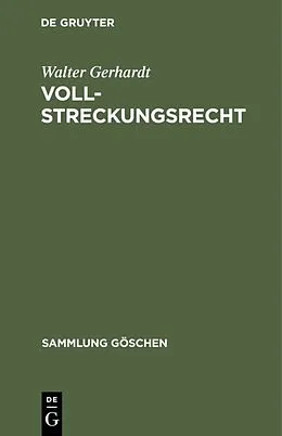 E-Book (pdf) Vollstreckungsrecht von Walter Gerhardt
