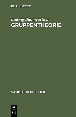 E-Book (pdf) Gruppentheorie von Ludwig Baumgartner