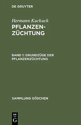 E-Book (pdf) Grundzüge der Pflanzenzüchtung von Hermann Kuckuck