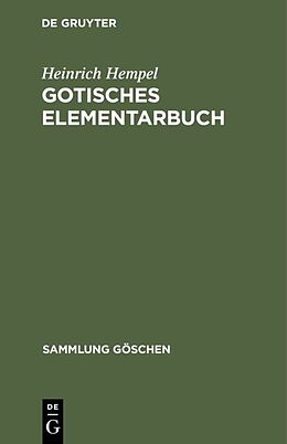 E-Book (pdf) Gotisches Elementarbuch von Heinrich Hempel