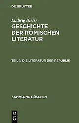 PDF Die Literatur der Republik von Ludwig Bieler