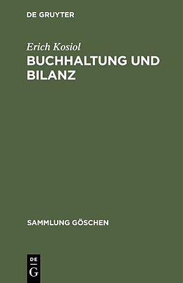 E-Book (pdf) Buchhaltung und Bilanz von Erich Kosiol