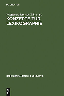 E-Book (pdf) Konzepte zur Lexikographie von 