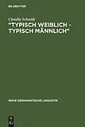 PDF "Typisch weiblich - typisch männlich" von Claudia Schmidt