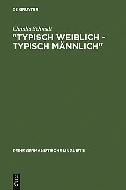 PDF "Typisch weiblich - typisch männlich" von Claudia Schmidt