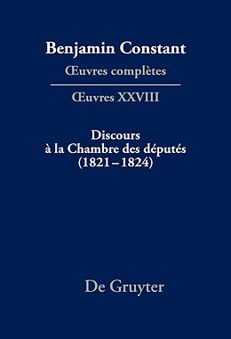 Livre Relié Discours à la Chambre des députés (1821-1824) de 