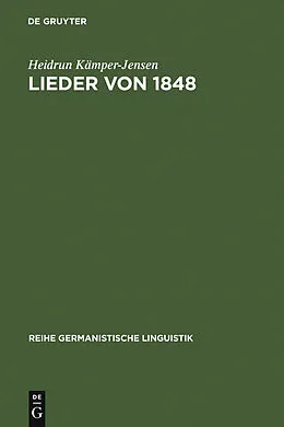 E-Book (pdf) Lieder von 1848 von Heidrun Kämper-Jensen