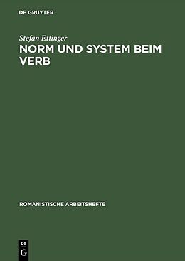 E-Book (pdf) Norm und System beim Verb von Stefan Ettinger