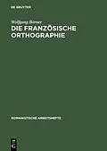 PDF Die französische Orthographie von Wolfgang Börner