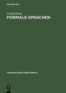 E-Book (pdf) Formale Sprachen von Ursula Klenk