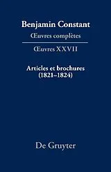 E-Book (pdf) Articles et brochures (18211824) von 