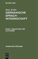 PDF Einleitung und Lautlehre von Hans Krahe
