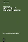 E-Book (pdf) Inoffizielle Personennamen von Werner Kany
