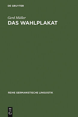E-Book (pdf) Das Wahlplakat von Gerd Müller